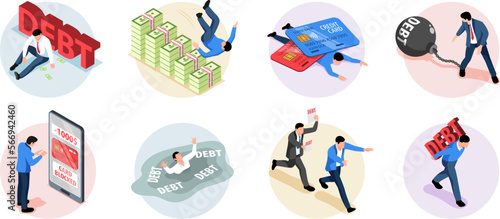 Isometric Credit Composition Set