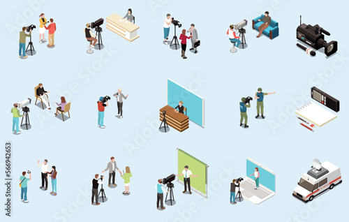 Media Isometric Set
