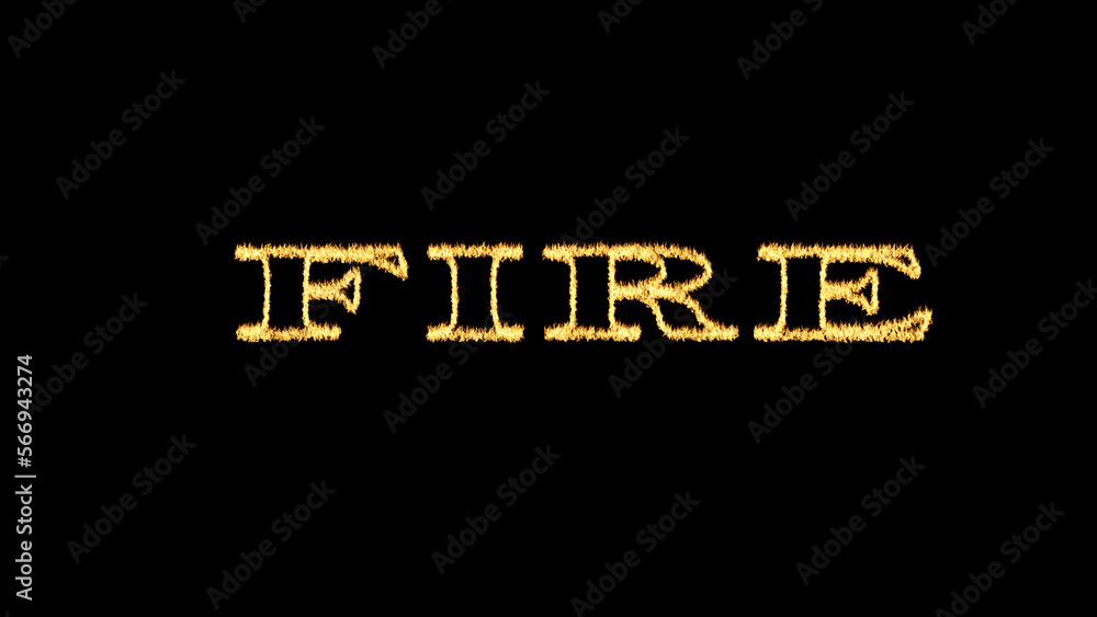 Realistic black background flame texture. Realistic black background flame texture.