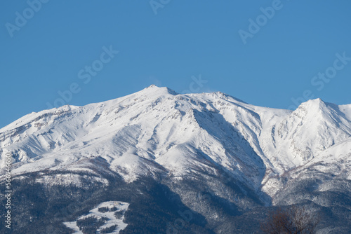 冠雪期の御嶽山
