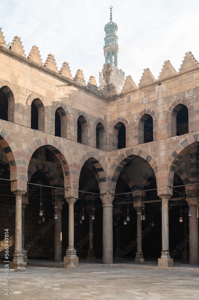 Part of Saladino citadel  in Mosque of Muhammad Ali, El Cairo -  Egypt
