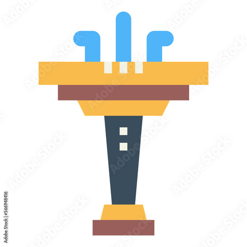 sink flat icon style