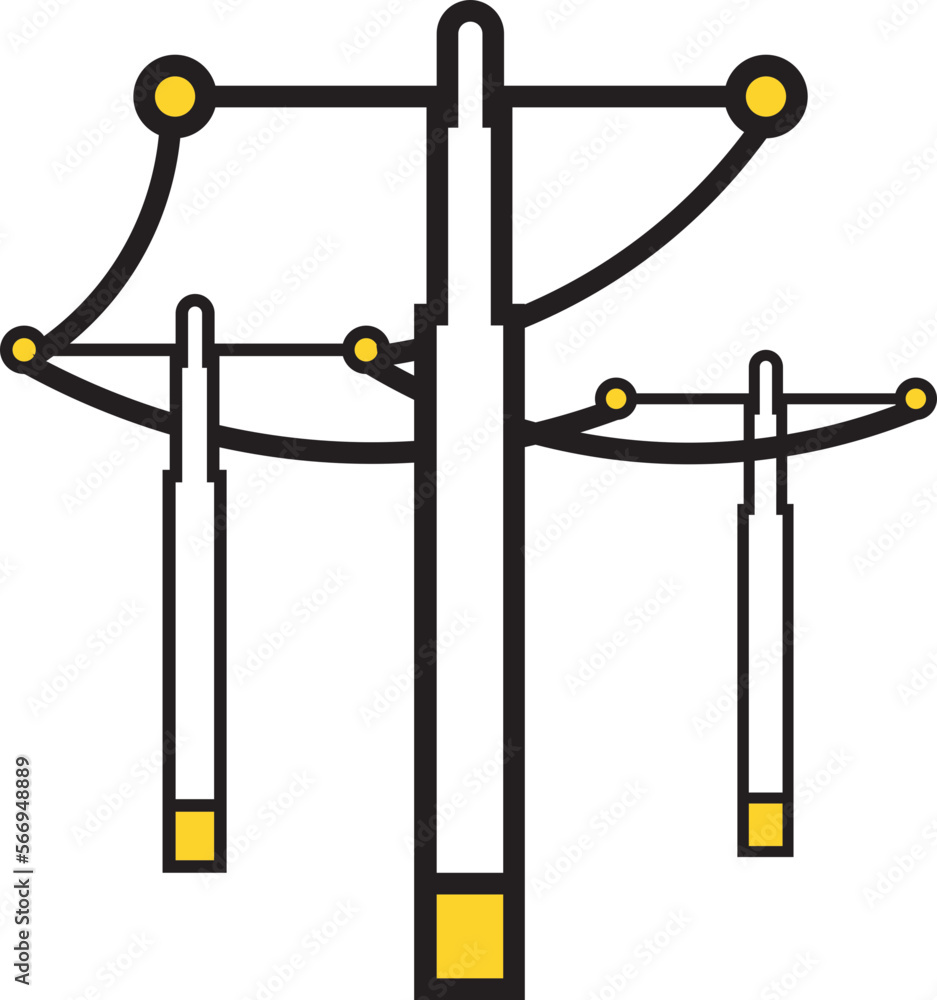 Electric Icon Line Electric Icon Line