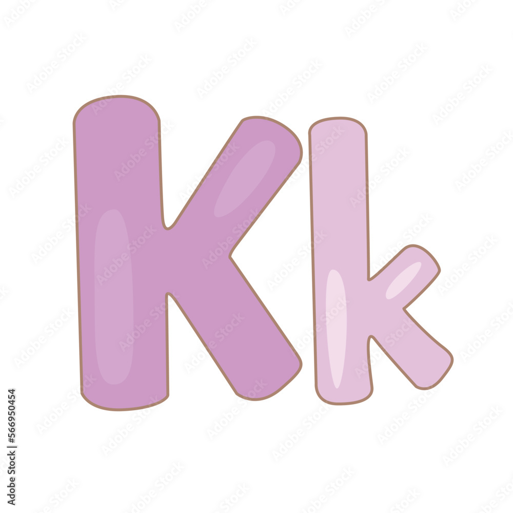 Alphabet K For Vocabulary Illustration Vector Clipart Alphabet K For Vocabulary Illustration Vector Clipart