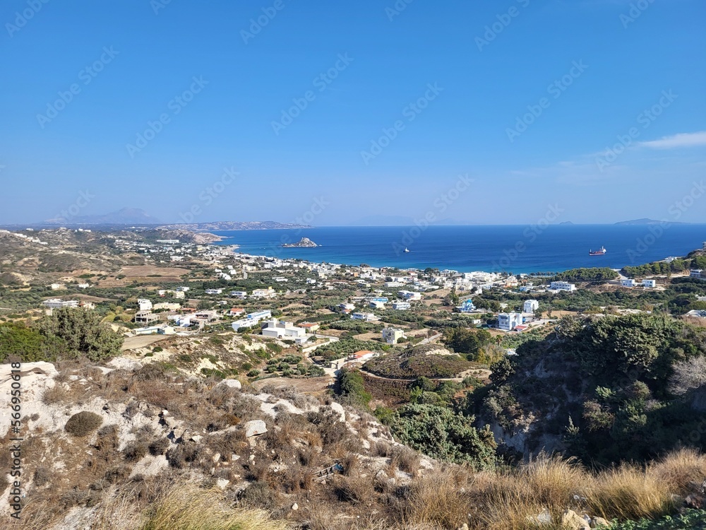 Insel Kos mit Dorf Zia