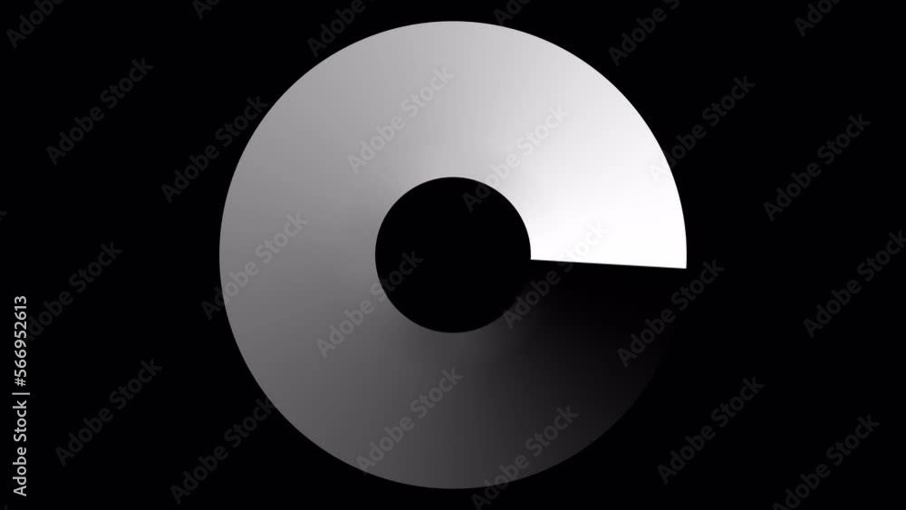 Loading Circle, Video. Loading Animation Icon on Transparent Background ...