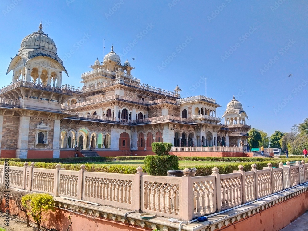 Ancient Albert hall Jaipur Rajasthan India 