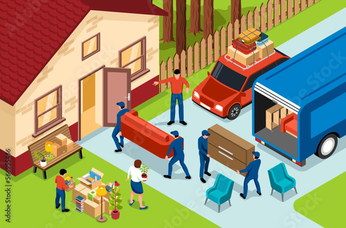 Family Moving Composition