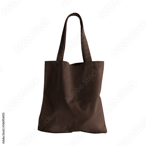 Tote bag mockup transparent isolated