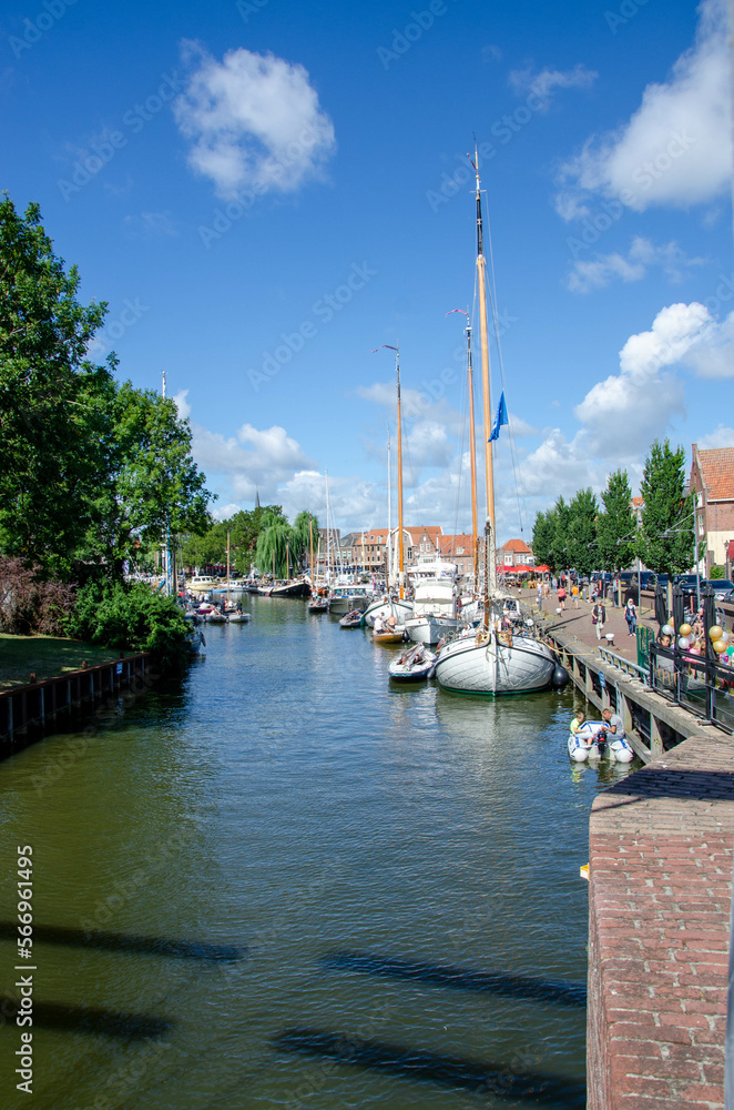 Fototapeta premium Stadtrundgang Enkhuizen, Niederlande