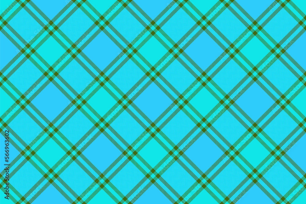 Fototapeta premium Tartan vector background. Pattern seamless check. Textile plaid fabric texture.