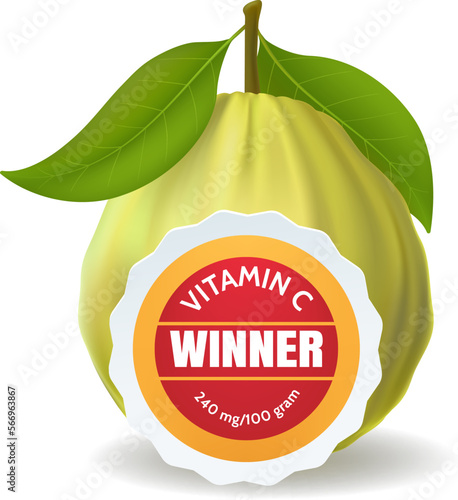 Guava viitamin c benefit emblem