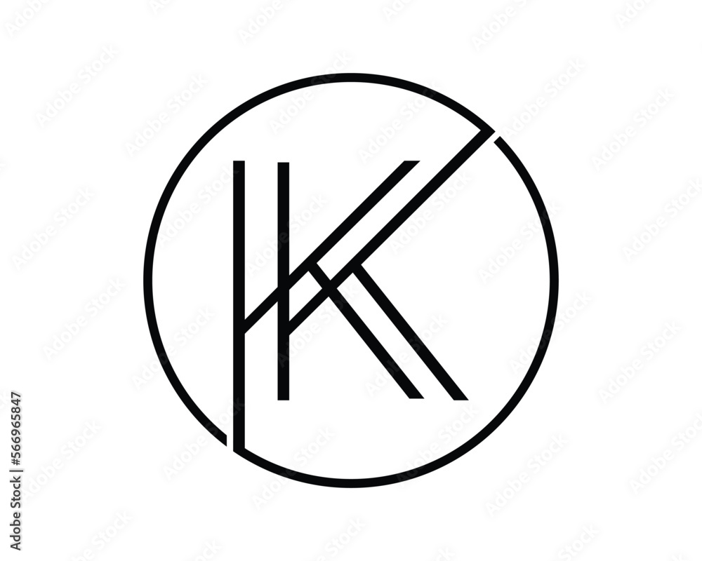 K letter vector creative design template elements K letter vector creative design template elements
