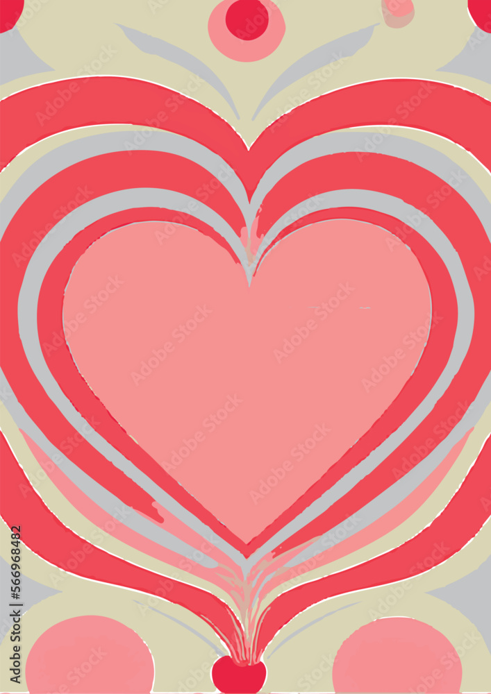 Set of background valentines on Valentine's Day. Set of background valentines on Valentine's Day.