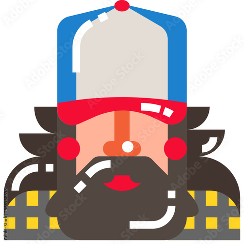 driver flat icon