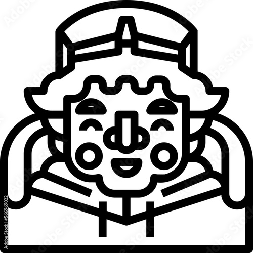 mountaineer outline icon