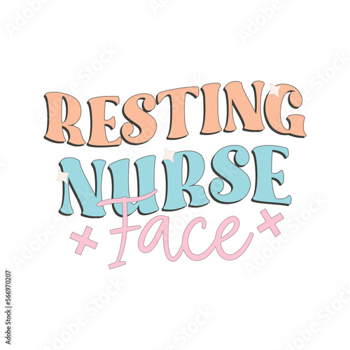 resting nurse face