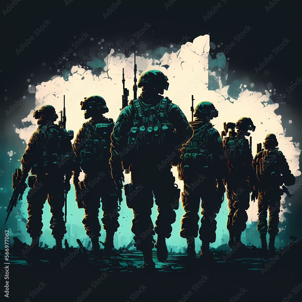 soldiers in the uniform soldiers in the uniform