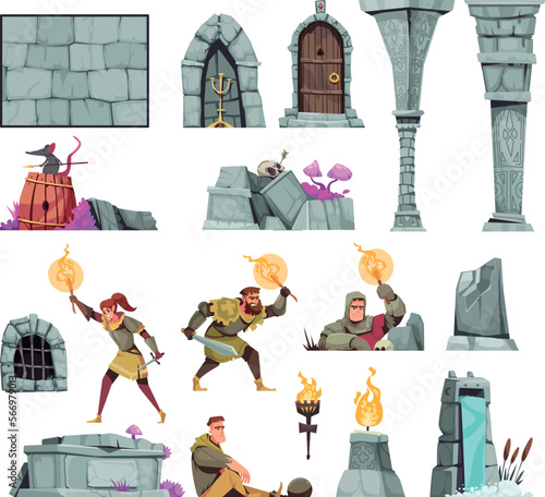 Medieval Castle Set