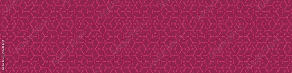 Hexagonal Maze pattern abstract illustration Hexagonal Maze pattern abstract illustration