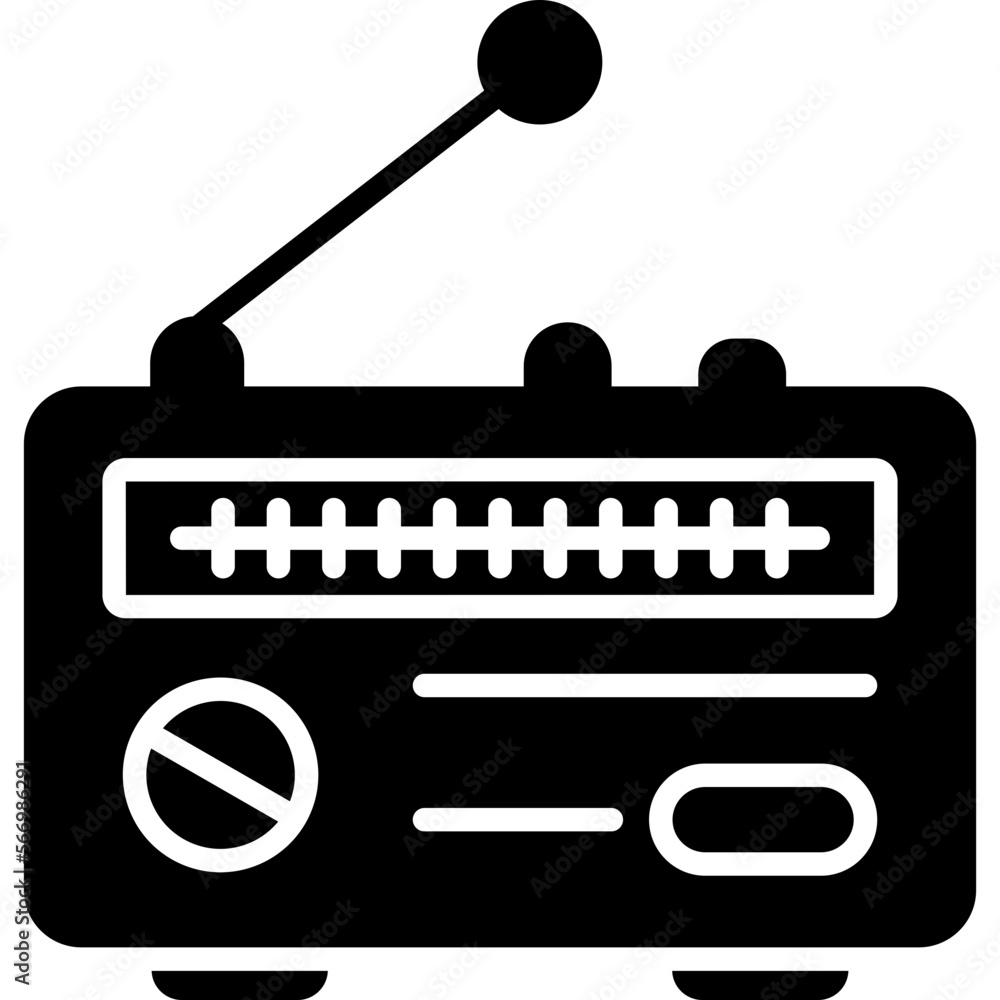 Obraz premium Radio Icon
