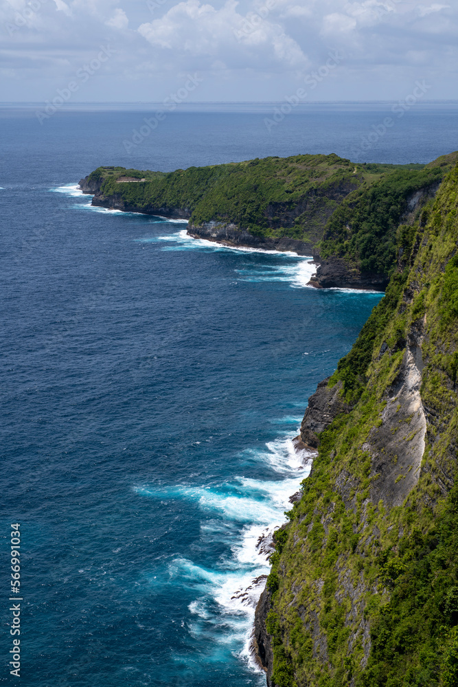 Kelingking Beach is one of the parts of amazing Nusa Penida island, near Bali, Indonesia.