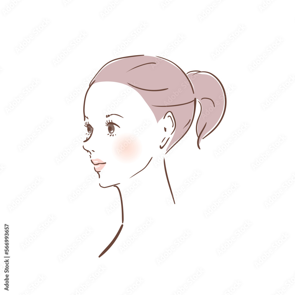 美容イメージ 美しい素肌の女性 美容イメージ 美しい素肌の女性