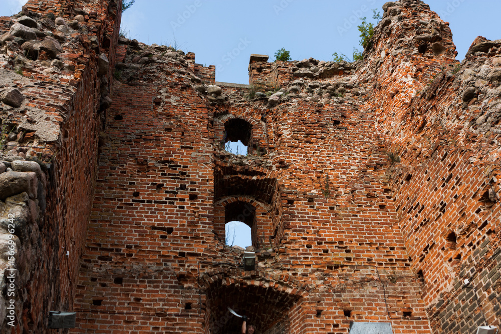 Ruins of an old castle