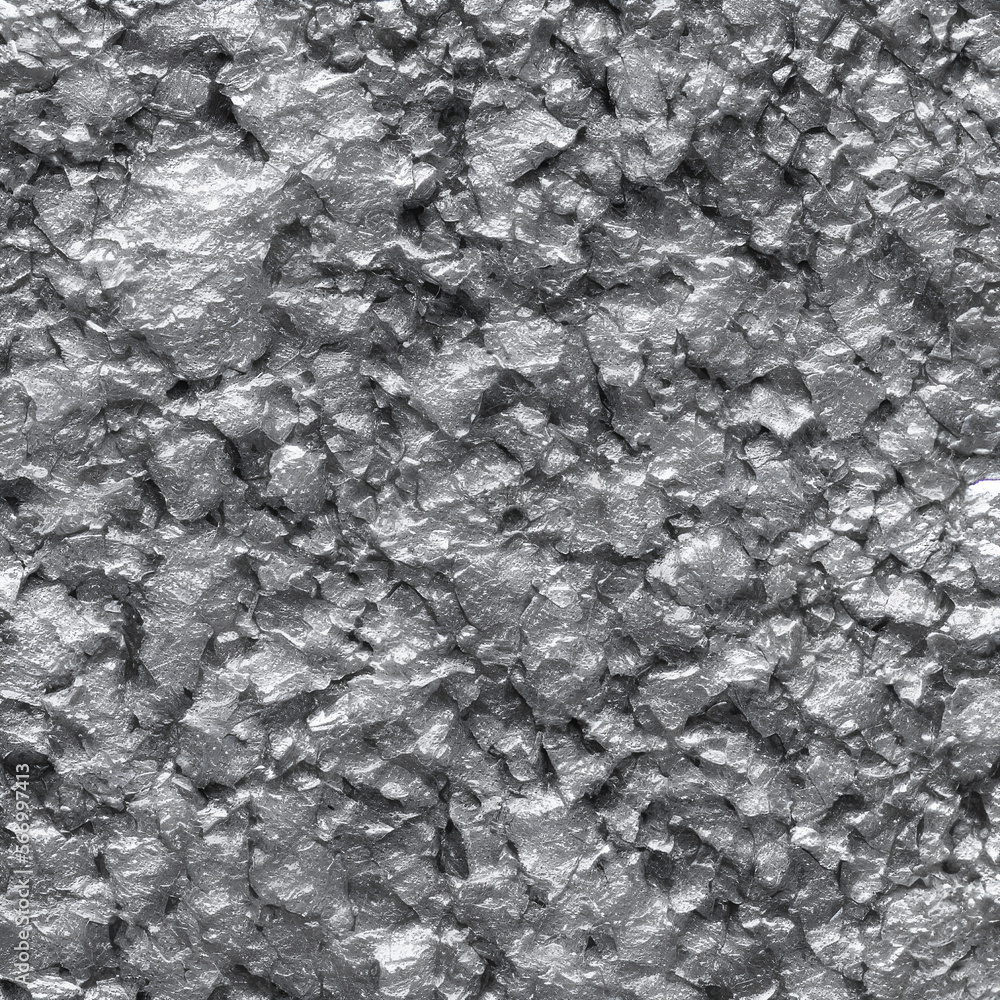High-Resolution Image of Silver Mineral Texture Background Showcasing the Unique and Striking Appearance of Silver, Perfect for Adding an Eye-Catching Element to any Design