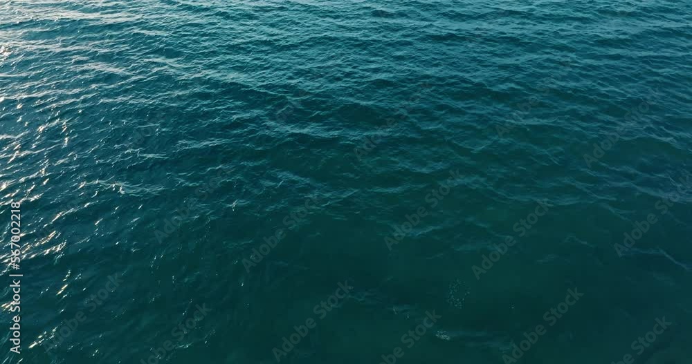 Aerial view blue water wave texture High quality video 4K. Aerial view blue water wave texture High quality video 4K.
