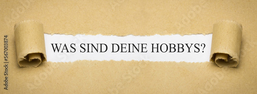 Was sind deine Hobbys?