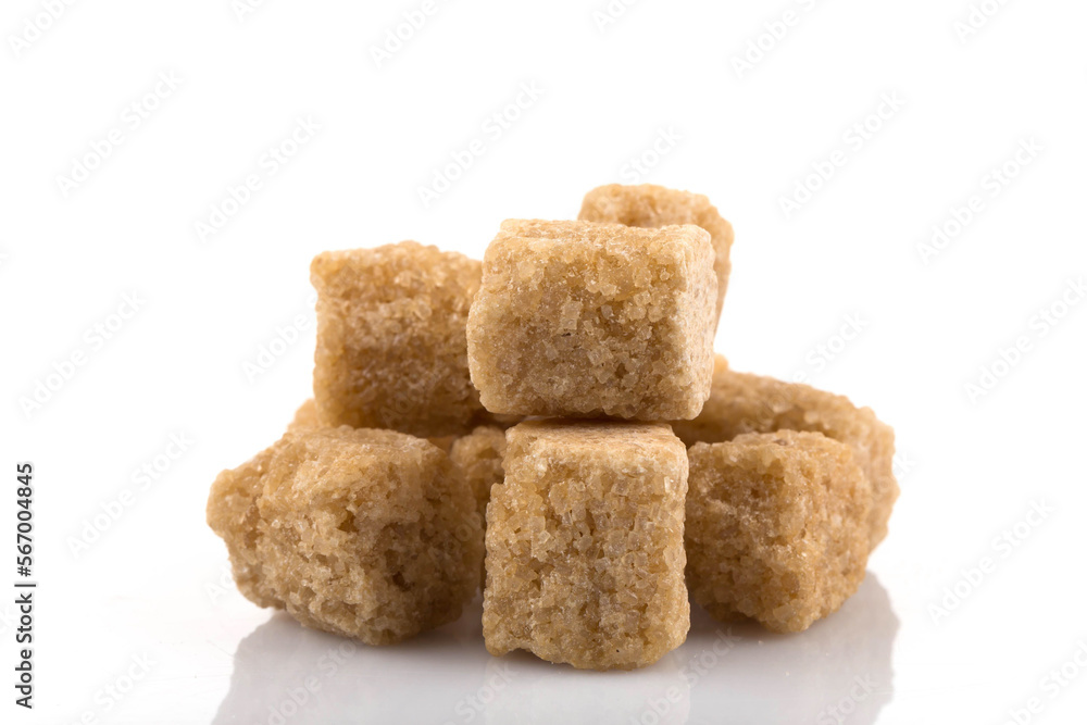 Brown cane sugar cubes Brown cane sugar cubes