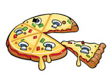 pizza vector 