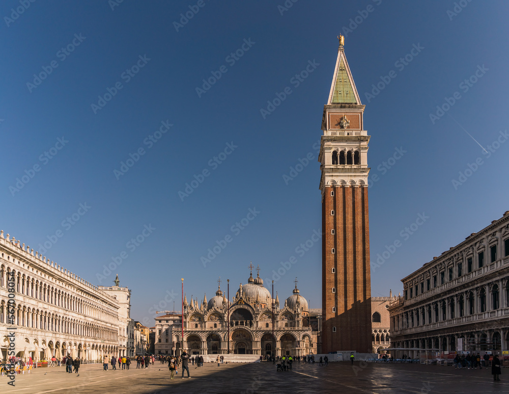 View of Piazza San Marco from across the square