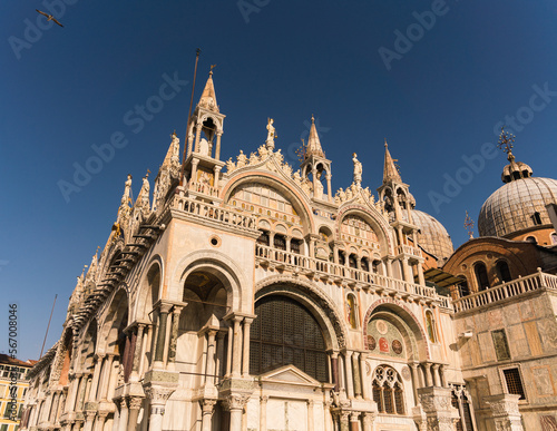 Architectural detail of the Basilica di San Marco © gammaphotostudio