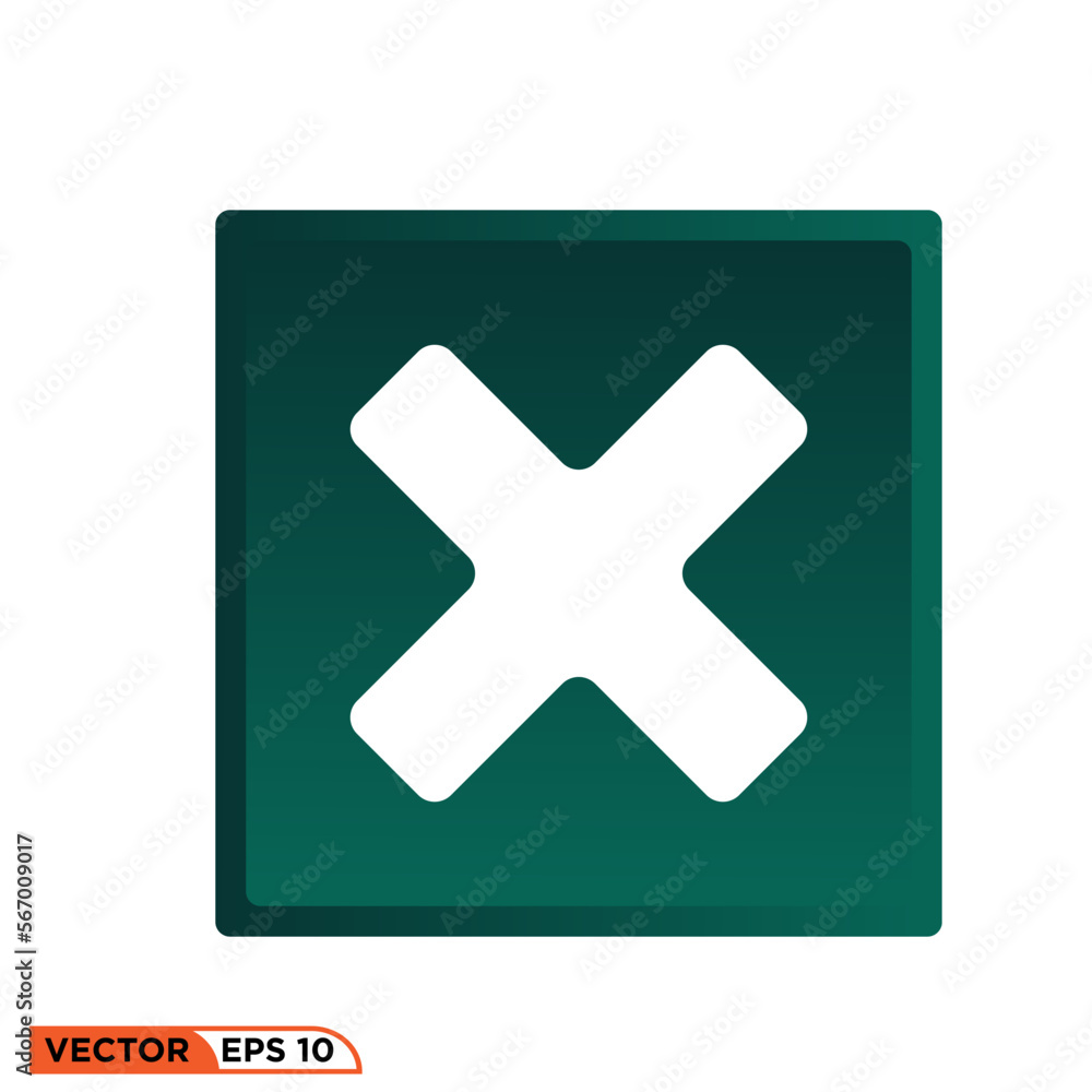 Obraz premium Icon vector graphic of prohibited sign