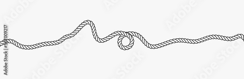 rope vector illustration