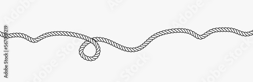 rope vector illustration