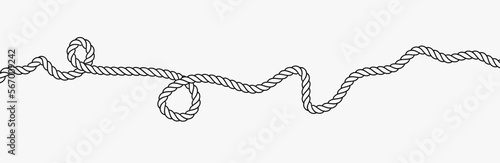 rope vector illustration