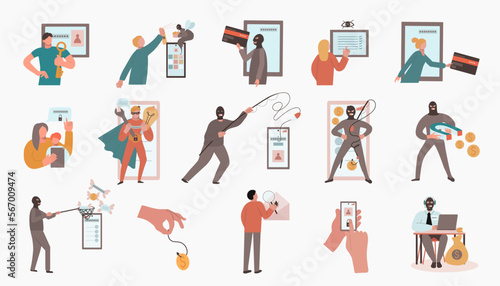 Social Network Security Icons