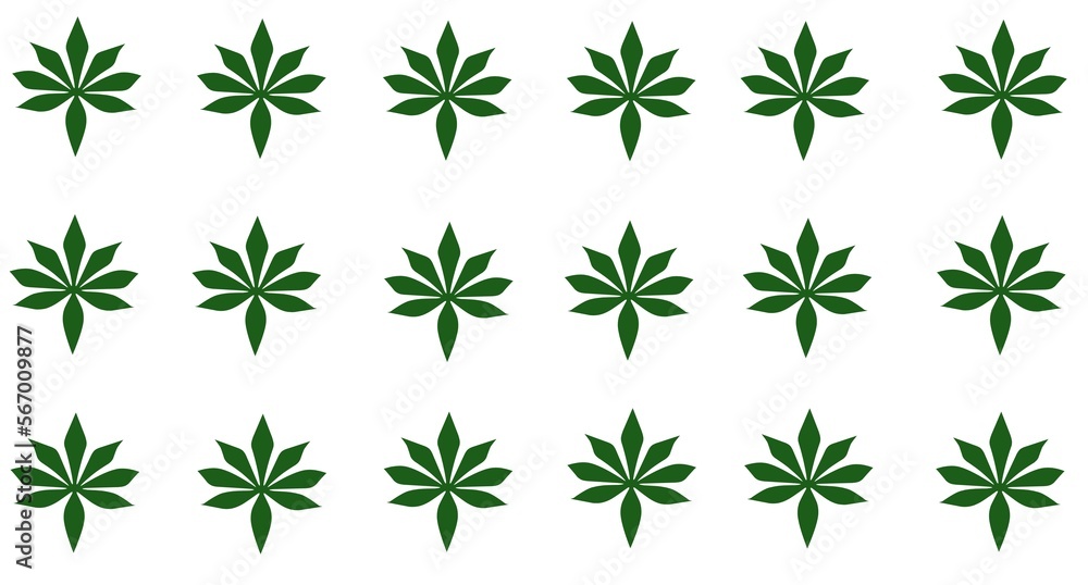Green leaf theme background design Green leaf theme background design
