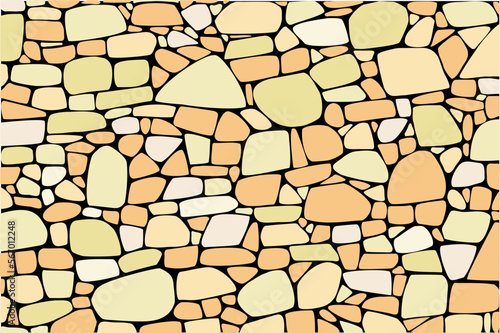 seamless stone wall background and texture