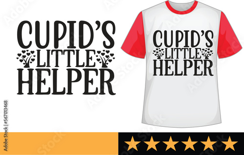 Cupid’s little helper svg t shirt design