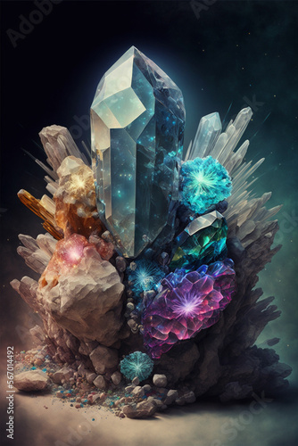 crystals of earth