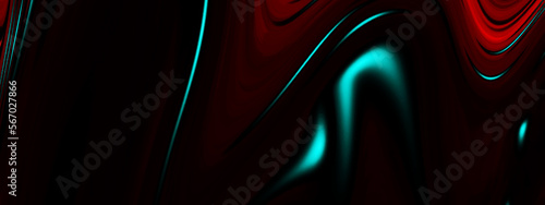 Luxurious colorful smooth shiny background. Luxury cloth or liquid wavy texture, Luxurious black wallpaper background.