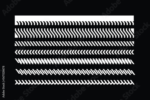 Abstract stripe pattern line