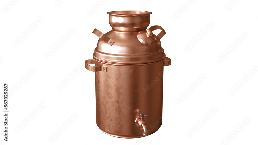 Indian samovar, 3D samovar, Copper samovar teapot, Milk pot Indian samovar, 3D samovar, Copper samovar teapot, Milk pot