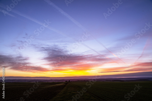 Gorgeous Panorama twilight sky and cloud at morning background image © gleichpaul71