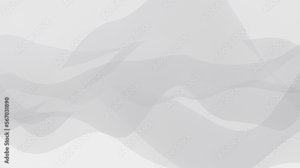 Fototapeta premium abstract white background with wavy flow lines