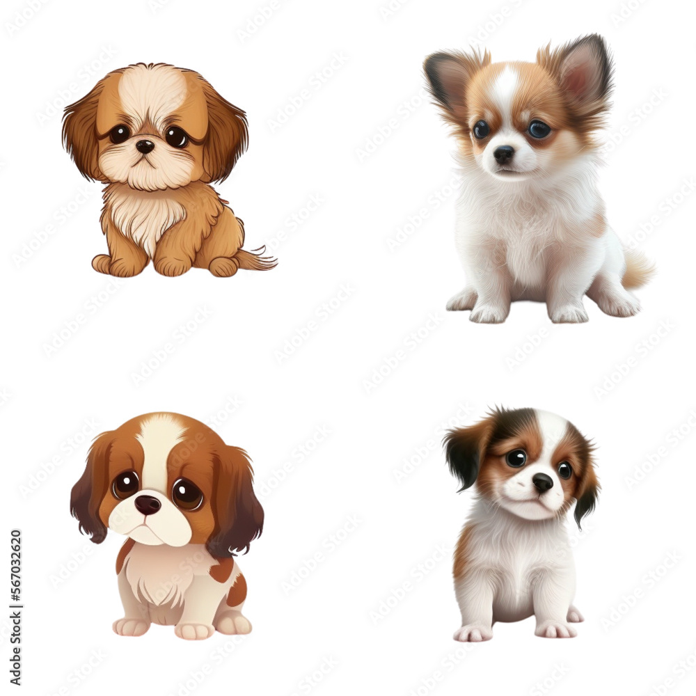 Cute Dog PNG Format With Transparent Background